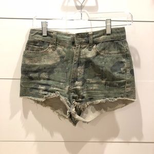 Urban outfitters camo shorts